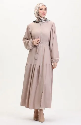 Ballonmouw Abaya 1026-09 Licht Nerts 1026-09