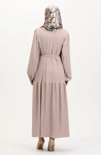 Ballonmouw Abaya 1026-09 Licht Nerts 1026-09