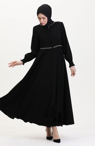 Black Abaya 5076-01