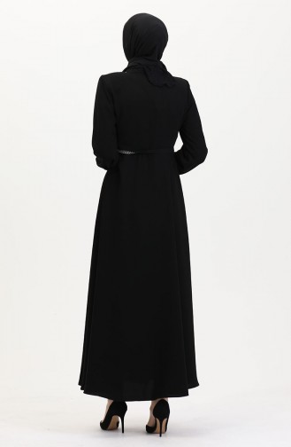 Black Abaya 5076-01