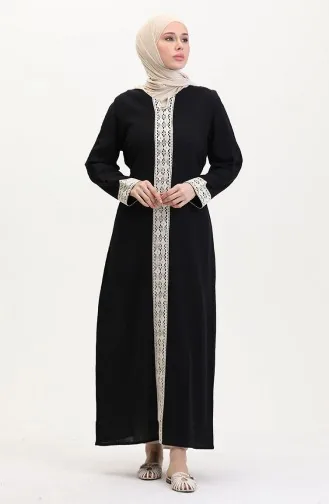 Şile Cloth Dress 0061-04 Black 0061-04