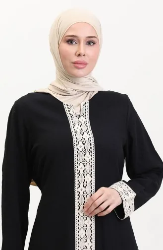 Şile Cloth Dress 0061-04 Black 0061-04