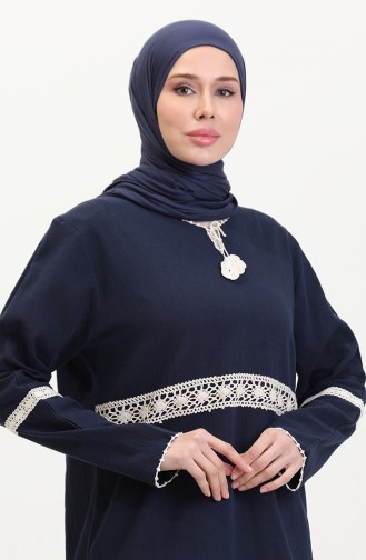 Navy Blue Tunics 0317-02