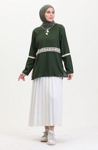 Khaki Tunics 0317-03