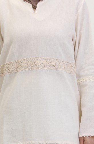 Cream Tunics 0317-05