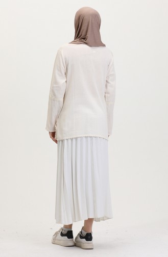 Cream Tunics 0317-05