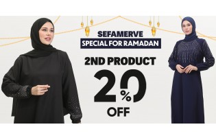 20% off on the second item