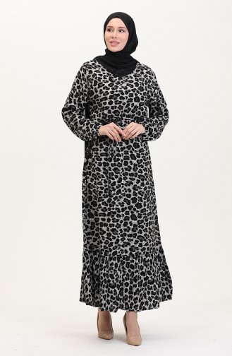 Black İslamitische Jurk 0008-01