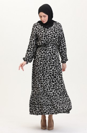 Black İslamitische Jurk 0008-01