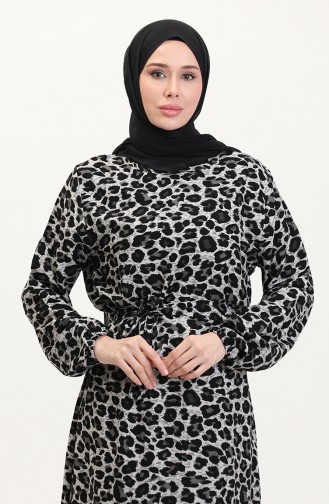 Black İslamitische Jurk 0008-01