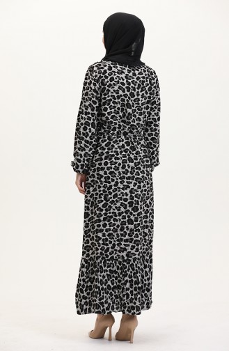Black İslamitische Jurk 0008-01