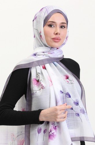 شال كهرمان 70242-06 أرجواني أرجواني 70242-06