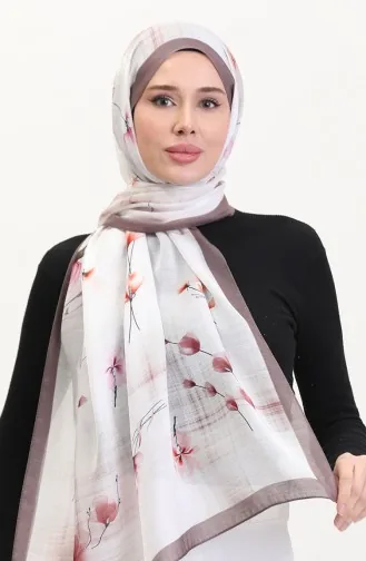 Amber Shawl 70242-08 Brown Dusty Rose 70242-08