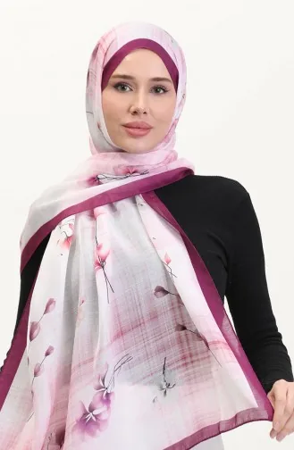 Châle Ambre 70242-09 Violet Rose 70242-09