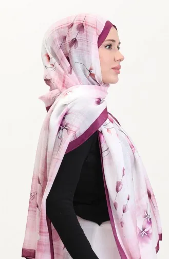 Châle Ambre 70242-09 Violet Rose 70242-09