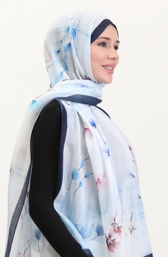 Navy Blue Shawl 70242-10