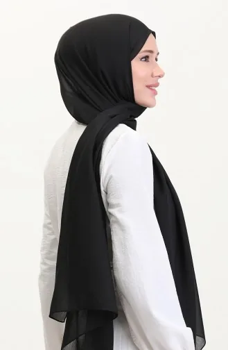 Yaz Şal 70256-07 Siyah