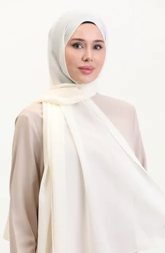 Yaz Şal 70256-08 Krem