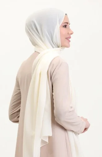 Yaz Şal 70256-08 Krem