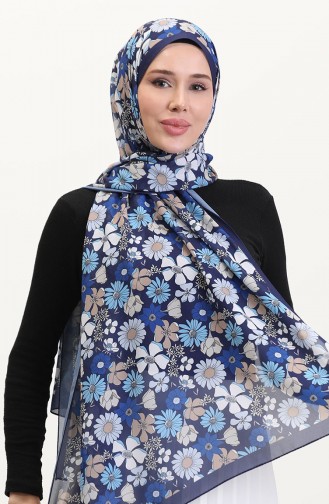شال أزرق كحلي 70263-10