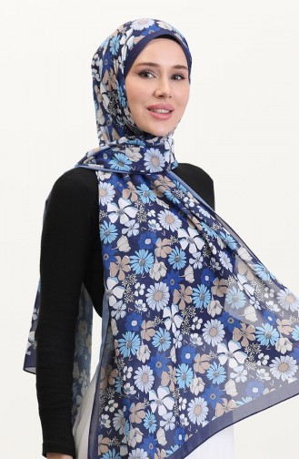 شال أزرق كحلي 70263-10
