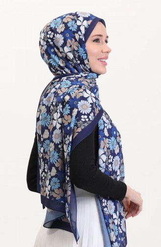 شال أزرق كحلي 70263-10