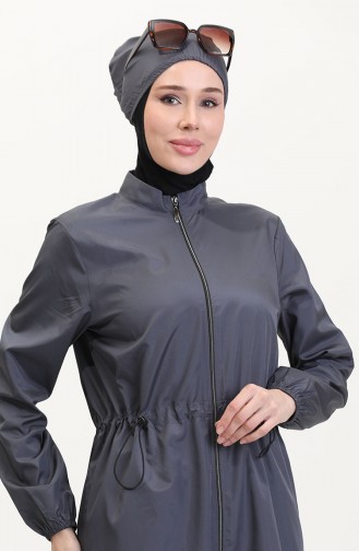 Maillot de Bain Hijab Antracite 9004-01