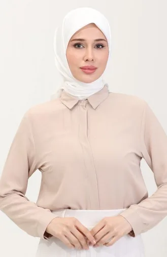 Düz Twill Eşarp 19096-01 Beyaz