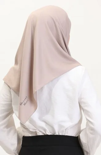 Einfacher Köper Schal 19096-04 Stein 19096-04