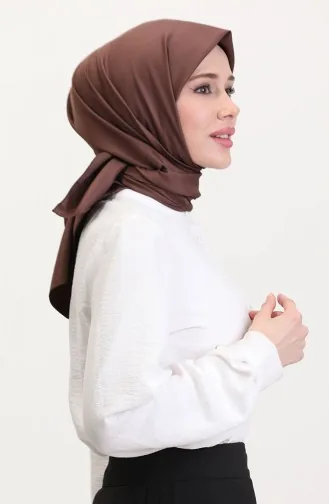Einfacher Köperschal 19096-06 Braun 19096-06