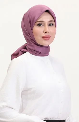 Düz Twill Eşarp 19096-09 Gül Kurusu