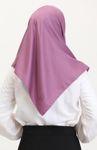Düz Twill Eşarp 19096-09 Gül Kurusu