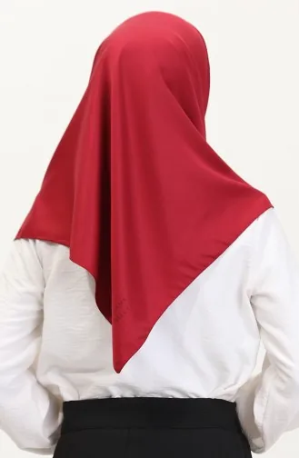 Effen Twill Sjaal 19096-10 Bordeauxrood 19096-10