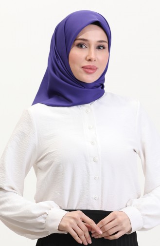 Düz Twill Eşarp 19096-12 Saks