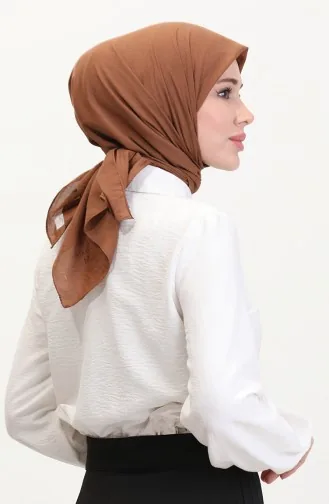 Candyy Soft Eşarp 19097-20 Kahverengi