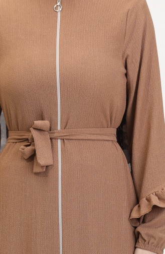 Milk Coffee Abaya 1059-01