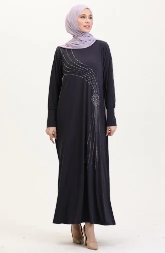 Sandy Fabric Stone Avondjurk 0020-03 Rook 0020-03