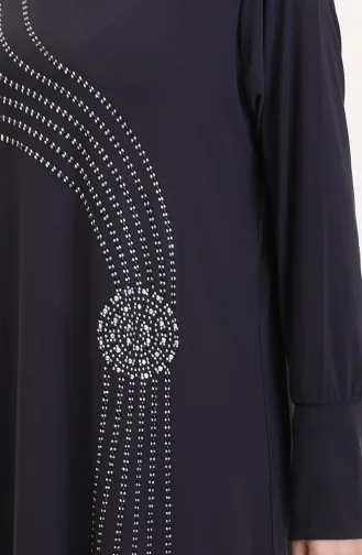 Sandy Fabric Stone Avondjurk 0020-03 Rook 0020-03