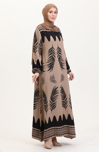 Mink Hijab Dress 0005-04