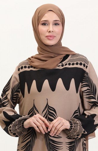 Mink Hijab Dress 0005-04