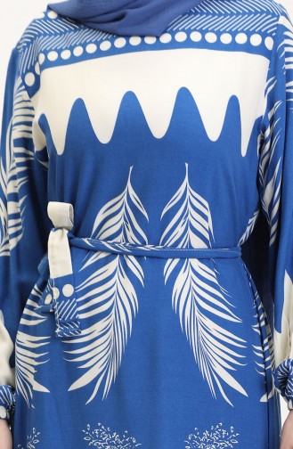 Robe Hijab Indigo 0019-05