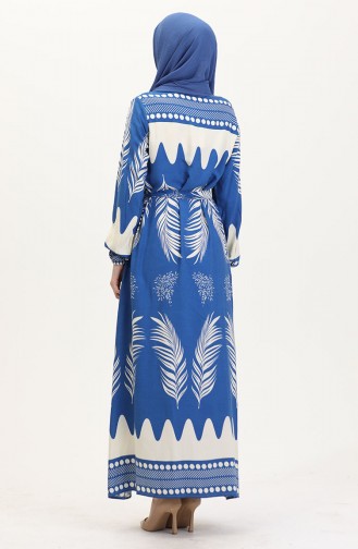 Robe Hijab Indigo 0019-05