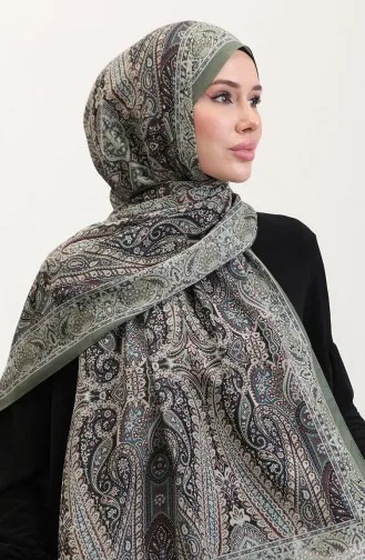 Karaca Baumwollschal Mit Ethno-Muster 81084-14 Grün 81084-14