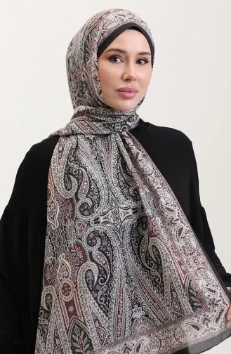 Karaca Baumwollschal Mit Ethno-Muster 81084-15 Schwarz Creme 81084-15