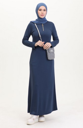 Robe Hijab Indigo 7698-01