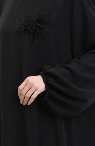 Black Hijab Dress 0017-01