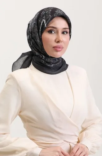 وشاح كهرمان عرقي 70279-04 رمادي 70279-04