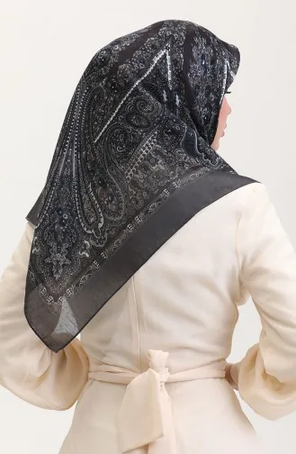 وشاح كهرمان عرقي 70279-04 رمادي 70279-04