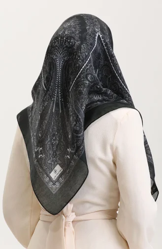 Etnik Kehribar Eşarp 70279-08 Haki