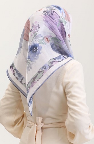 Kehribar Eşarp 70280-02 Lila